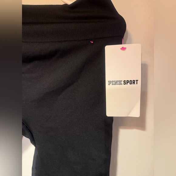PINK Victoria's Secret Classic Black Leggings - Picture 6 of 7